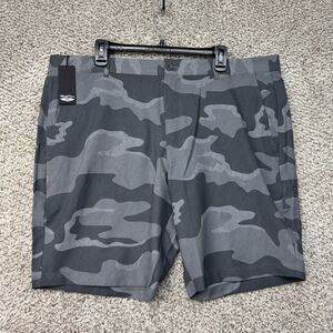 Straight Down Golf Shorts Men's 40‎ Gray Camo Pendleton Short Regular Fit 9" New
